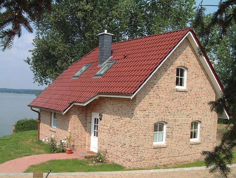 Blick aufn See Sternberg Exterior foto